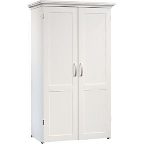 Sauder Miscellaneous Storage Craft & Sewing Armoire, L: 35.11" x W: 21.81" x H: 61.58", Pacific Maple finish