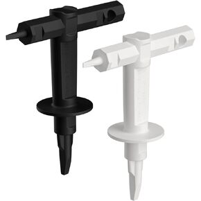 2 Pack Upgraded BN81-14946B BN81-14946A TV Opening Jig Tool for Samsung TV, Service Jig-Back Open Accessory P-jig-2017 Television Repair Parts, No Screw TV Back Covers Dismantling, Black and White