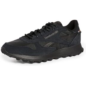 Reebok Unisex Classic Leather Sneaker, Black/Dark Matter/Grey 5, 7 US Men