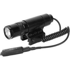 AIM SPORTS 90 Lumens Flashlight with Mount/Pressure Switch