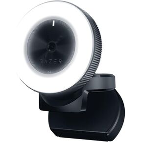 Razer Kiyo Full HD 1080p Lighting 12 LED Webcam, Black