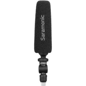 Saramonic Ultra-Compact Omnidirectional Condenser Microphone with Lightning for iPhones & iPads (SmartMic Di Mini), SMARTMICDIMINI, Black in Kuwait