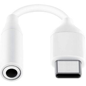 USB C to 3.5mm Headphone Jack (White) Adapter compatiable for iPhone 15, USB C to Aux Audio Dongle Cable Cord Compatible with iPad Pro/Samsung Galaxy/Pixel, Type C Devices