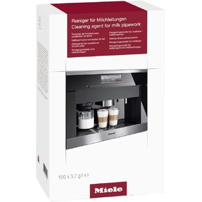 Miele Original Pipework Cleaner, Hygienically Clean Milk Pipework in Coffee Machines, 100 Packets