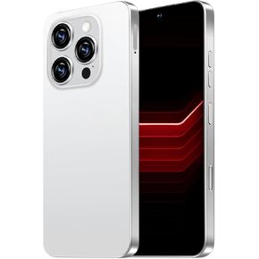 I16 PROMAX 5G Cell Phone,Smartphone Unlocked Cell Phone 8GB+256GB/6.99" Display/68MP+108MP Camera/7000 mAh Battery Super Endurance, Dual SIM Card/Face Unlock/GPS/Fingerprint Button Unlock(Gold)