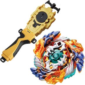 Dwin Battle Evolution Blade Turbo Random String Launcher Grip God Bay B-79 Booster Drain Fafnir.8.Nt Spinning Top Games & Accessories Bey Burst Gaming Tops Battling Gyro Starter Set Gift for Boys