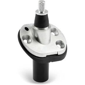 Aerial Antenna Base Mount Fit for Ford F-150 1997-2004 Replace 3L3Z18936AA Black Metal Material