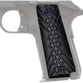 Guuun G10 Grips for Rock Island Baby Rock 380 Crosshatch Texture - 4 Color Options