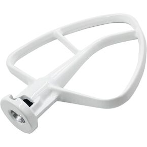 Replacement K45B Coated Flat Beater for Kitchenaid Stand Mixer, 4.5-5 QT Tilt-Head Stand Mixer Attachments, Mixer Paddle Edges Bowl Scraper.