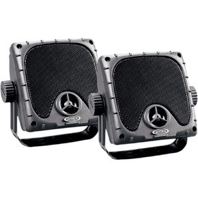 JENSEN JXHD35 Heavy Duty 3.5" MINI Weatherproof Surface Mount Speakers (1 Pair), Black