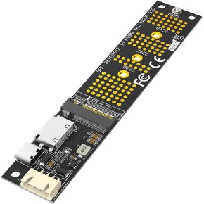 HLT M.2(NGFF) NVMe SSD to SFF-8611/8612 Adapter