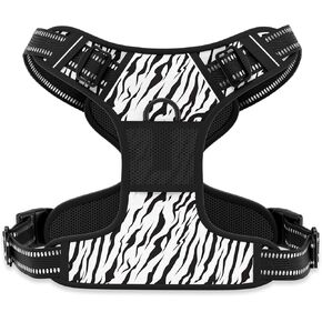 rnivvi الكلب تسخير، لطيف لا سحب الكلب تسخير صغير الحجم، عاكس جرو تسخير قابل للتعديل لينة مبطن الكلب سترة للكلاب الصغيرة، القطط، تسخير الحيوانات الأليفة مع مقبض تحكم سهل للمشي، قلوب الوردي in Kuwait