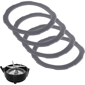 4pcs No Leakage Rubber Sealing Ring Blender Replacement Parts Accessories for Oster Pro 1200, BLSMB-BBG-000,Blender Gasket Replacement for BLSMB-CBF-000, BLSMB-GTF-000