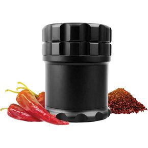 HerbSaver Large Metal Grinder 3.1" x 2.5" x 2.5" - Aircraft-Grade AluminumSpice Grinder with Razor Sharp Teeth & Magnetic Lid - Pocket-Sized & Durable - Ideal for Grinding Herbs & Spices (Green)