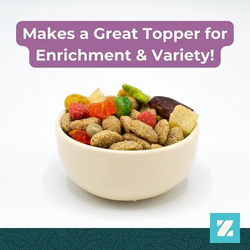 ZuPreem FruitBlend Macaw & Cockatoo Food, Uniform Bird Food, L, 3.5 lb in Saudi Arabia