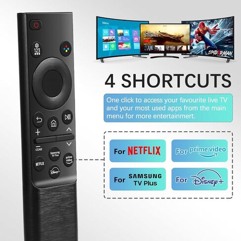 BN59-01388A for Samsung Remote Replacement,BN5901388A Remote Control for Samsung Crystal UHD TV Remote CU7000 Series Smart TV in Kuwait