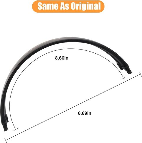 Studio 3 Headband Replacement Parts Studio3 Headband Original Top Arch Band Accessories Repair Kit Compatible with Beats Studio3 Headphones. (Midnight Black) in Saudi Arabia