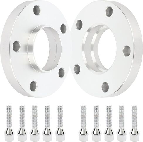 ECCPP 2PCS 30mm 5 Lug Wheel Spacers 5x120mm to 5x120mm for E36 E46 E60 Wheel Spacers E61 E62 E90 E91 Wheel Spacers with 12x1.5 Studs in Saudi Arabia