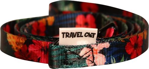 Travel Cat Bandana Collar- Adjustable Cat Collar with Buckle for Cat, Kitten, Puppy, Small Dog Outdoor Walking - Cute Cat Clothes Accessories and Supplies for Indoor Cats (Groovy) in Saudi Arabia