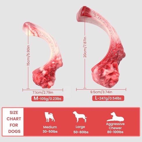 Dog Chew Toys for Aggressive Chewers, Indestructible Dog Toy for Large Breed,Dog Nylon Toys for Medium Sized Dogs to Keep Their Teeth Shiny in Saudi Arabia