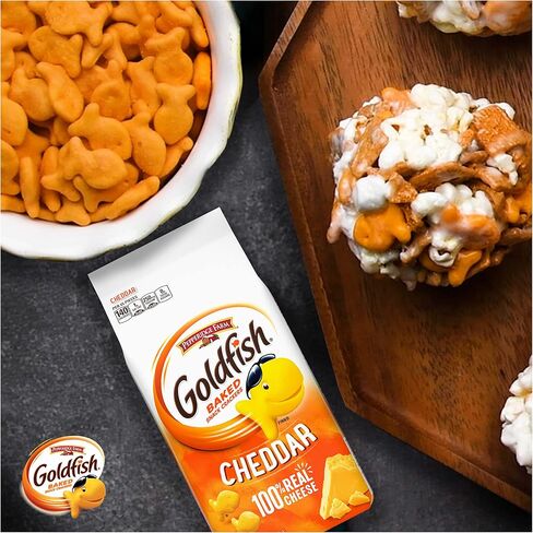 Goldfish Cheddar Cheese Crackers, Baked Snack Crackers, 6.6 oz Bag in Saudi Arabia