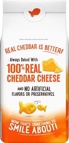 Goldfish Cheddar Cheese Crackers, Baked Snack Crackers, 6.6 oz Bag in Saudi Arabia