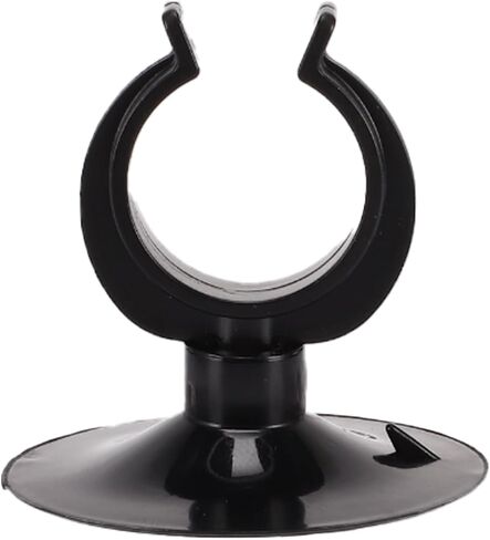 Aquarium Suction Cup, Aquarium Sucker Clip, Suction Cups Airline Tubing Holder, Fish Tank Accessories for Aquarium Fish Tank, Black, 0.9" in Saudi Arabia