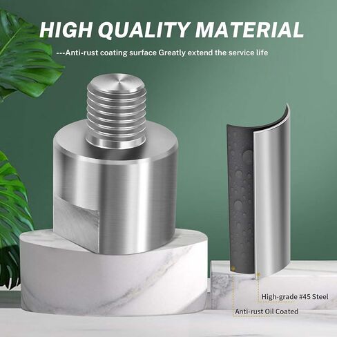 Lathe Headstock Spindle Adapter,Converts 1-1/4" x 8TPI to 1-1/2" x 8TPI for Woodworking Lathe in Saudi Arabia