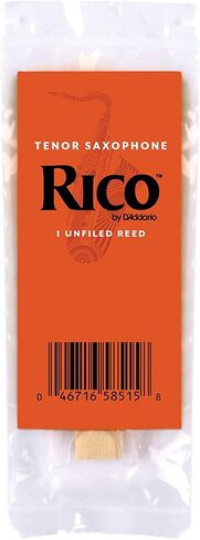D’Addario Woodwinds Tenor Saxophone Reeds - Tenor Sax Reeds - Unfiled Cut, Thinner Vamp for Ease of Play - Strength 1.5-3 Pack in Saudi Arabia