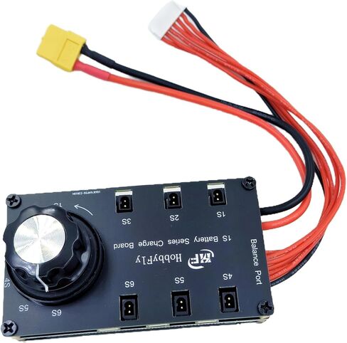 HOBBYFLY 1S Lipo LiHv لوحة شحن سلسلة البطاريات، شحن التخزين والتفريغ 1S LiPo لشاحن توازن Lipo القياسي، موصل PH2.0 وBT2.0 متوافق (PH2.0 وBT2.0) in Kuwait
