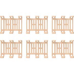 GPS Dog Tracker XL Rubber Attachment Clips Compatible with Trac-tive GPS Pet Location Replacement Tracker Holder Collar Clip - Pack of 6