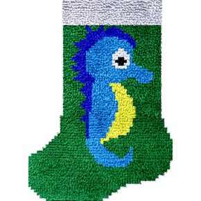 DIY Latch Hook Kits Yarn Kits Rug Pattern Arts and Crafts Crochet Needlework (Christmas Car：25x16in/62X40CM)
