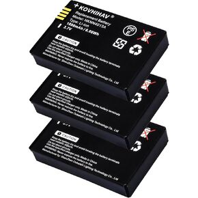(3 Pack) Updated BT90 Two-Way Radio Battery for DLR Series HKNN4013 HKNN4013A 1800mAh