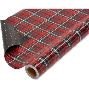 American Greetings Wrapping Paper Kit with Gridlines, Bows and Gift Tags (41-Count, 120 sq. ft.)