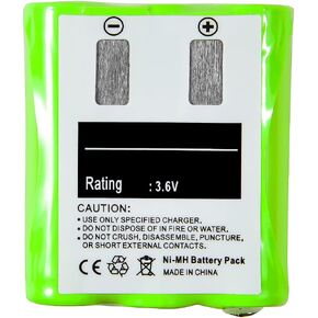 Motorola KEBT-1300 2-Way Radio Battery (Ni-MH 3.6V 1500mAh) Rechargeable Battery - replacement for Motorola 53615