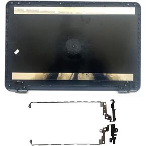 Replacement Laptop LCD Cover Back Rear Top Lid with Hinges for HP 17-X 17-Y 17Z-Y 17X 17Y 17 BD 270 G5 856585-001 856591-001 46008C0C000150 46008C0A00360 Jack Black
