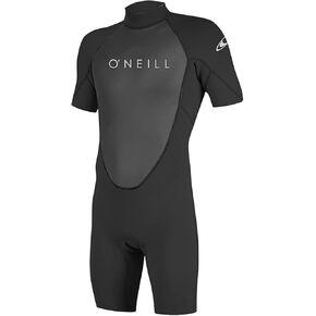 O'Neill Men's Reactor-2 2mm Back Zip Short Sleeve Spring Wetsuit