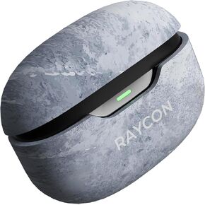 Earbud Case by Raycon, Protective Lanyard Style, Concrete