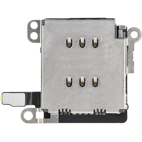 Single SIM Card Reader Replacement for iPhone 13 Sim Card Slot Adapter Flex Cable US Version for iPhone13 Mobile Phone Repair Replace Parts for A2631 A2633 A2634 A2635 A2482