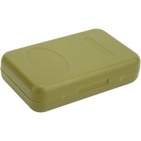 HOUH Double Sided Fly Box Green Large Size Impact Resistant Fly Fishing Lure Box for Outdoor Activities