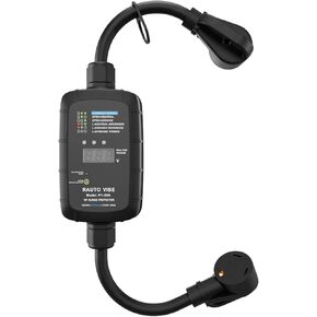 P1 RV Surge Protector 50 Amp Real-time Voltage State | Real-time LED Display, Surge Protection, Circuit Analyzer | UL Listed Weather Resistant 125/250VAC