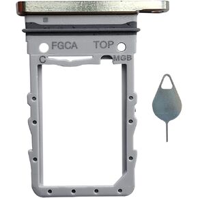 بديل حامل فتحة بطاقة Ubrokeifixit Galaxy Z Flip5 F731 لهاتف Samsung Galaxy Z Flip5 SM-F731U F731U1 F731W 6.7 بوصة 2023 (Graphite-F731) in Kuwait