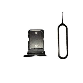 Single Sim Card Tray Holder Replacement for Google Pixel 6 Pro 5G Black(Not for Google Pixel 6 5G or Pixel 6A 5G)