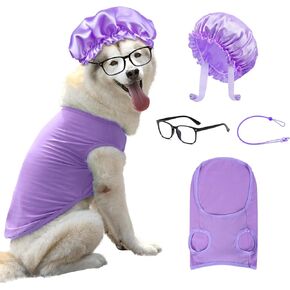 Dog Halloween Costumes Wolf Granny Costume Halloween Costume for Medium Large Dogs