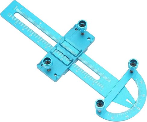 VGEBY RC Absorber Measuring Tool, Aluminium Alloy Adjustable Measurement Wheel Adjustment Shock for RC Car (Blue) Model Car Accessories in Saudi Arabia
