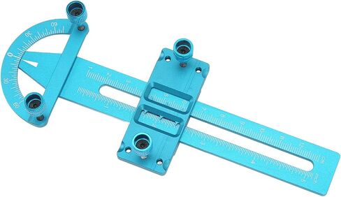 VGEBY RC Absorber Measuring Tool, Aluminium Alloy Adjustable Measurement Wheel Adjustment Shock for RC Car (Blue) Model Car Accessories in Saudi Arabia