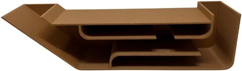 شاتليت REEFSHAPE حوض السمك X-Large نفق تحت الأرض | مخبأ الأسماك والروبيان لأحواض السمك | نفق عرض فريد تحت الأرض | 9.75 بوصة × 2.5 بوصة | صنع في الولايات المتحدة الأمريكية (XL) (رمادي) in Kuwait