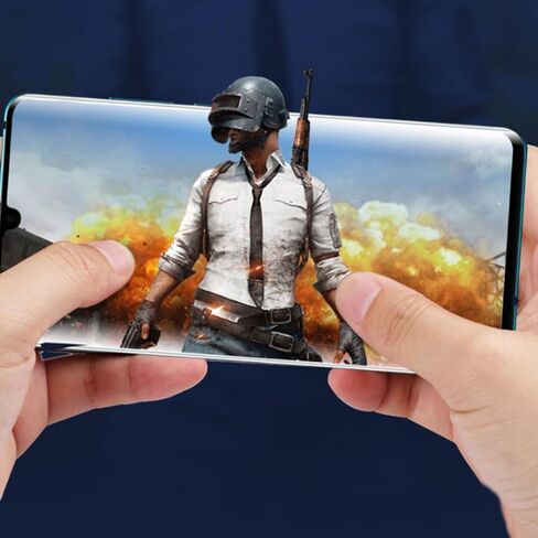 حافظة لهاتف Tecno Pova 6 Pro (6.78 بوصة)، حافظة بغطاء أسود لهاتف Tecno Pova 6 Pro مع واقي شاشة من الزجاج المقوى in Kuwait