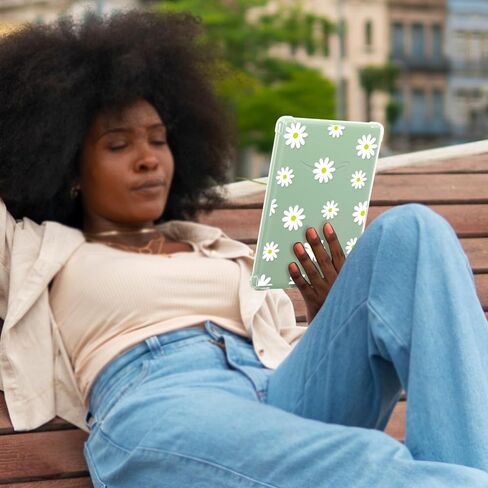 حافظة iDLEHANDS الشفافة لجهاز Kindle Paperwhite الجديد تمامًا الجيل الحادي عشر 2021 والإصدار المميز (6.8 بوصة) - غطاء خلفي من السيليكون خفيف الوزن ومقاوم للخدش in Saudi Arabia