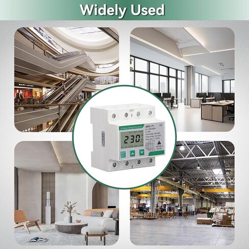 3 Phase Voltage Protector,JMRD-P1 3 Phase 4 Wire Voltage Protective Device Self Recovery Over Under Voltage Protective Device DIN Rail Mount AC230 400V 80A in Saudi Arabia